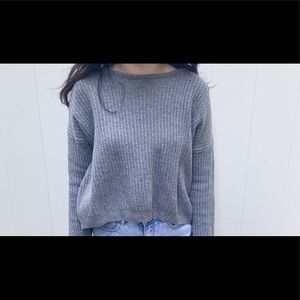 Brandy Melville gray sweater
